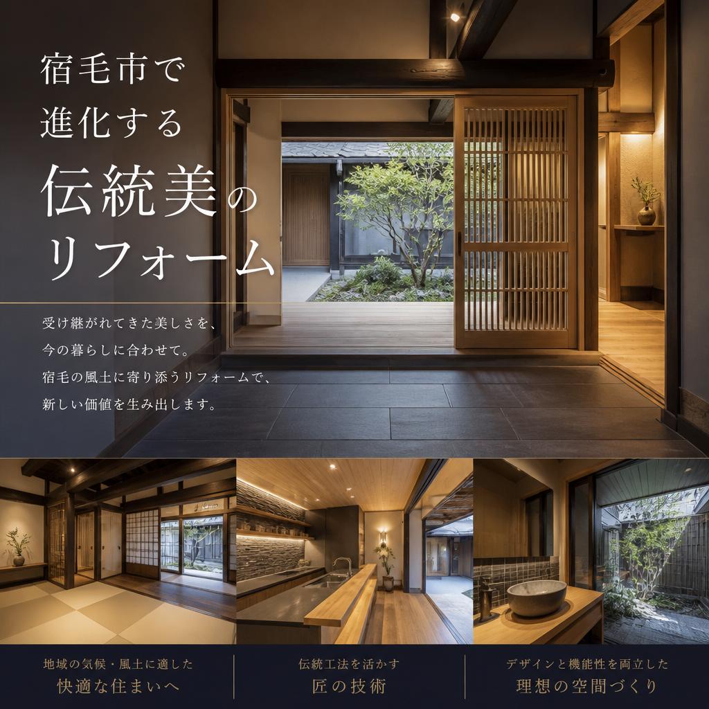 宿毛市で進化する伝統美のリフォーム