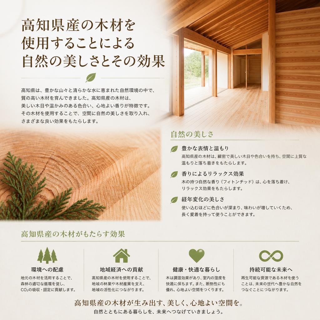 美しい自然素材の活用