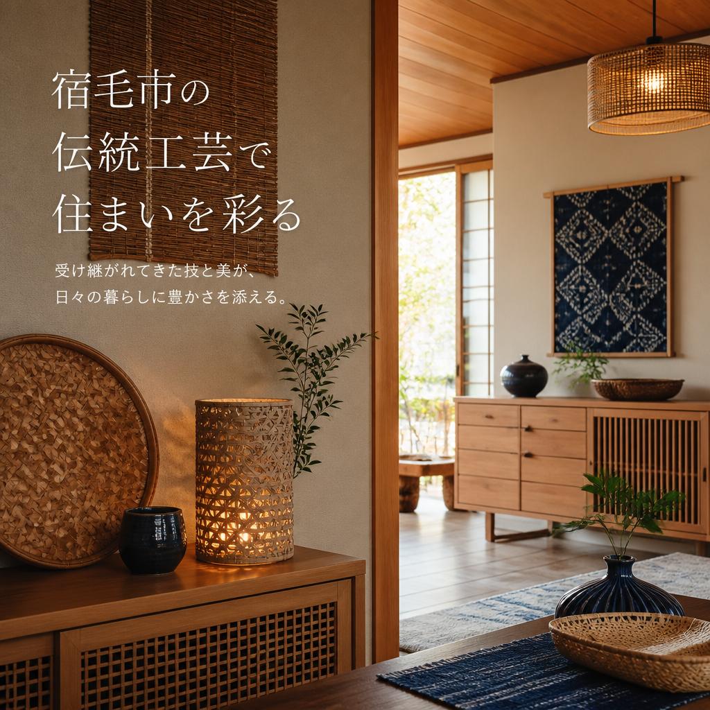宿毛市の伝統工芸で住まいを彩る